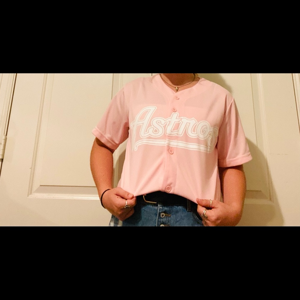 Light pink ASTROS shirt!!!